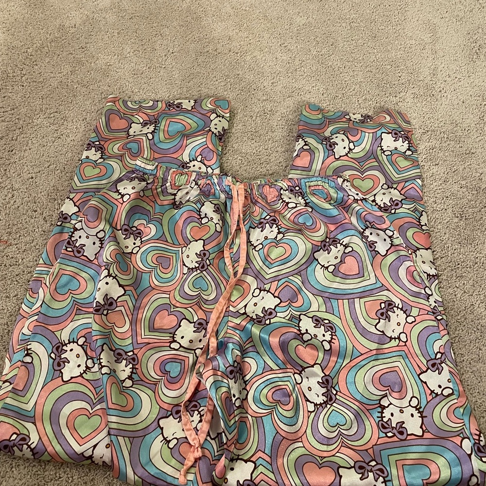 Hello Kitty Pastel Swirl Pajama Pants